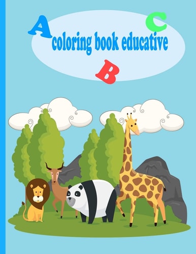 Coloring Book Educative A Book that Teaches how to Trace Letters and Learn to Color the Alphabet for Child