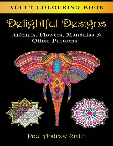 Delightful Designs Adult Colouring Book