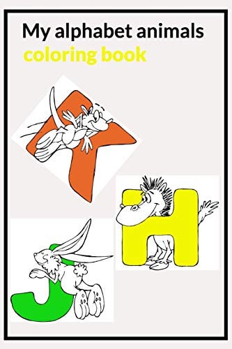 My Alphabet Animals Coloring Book