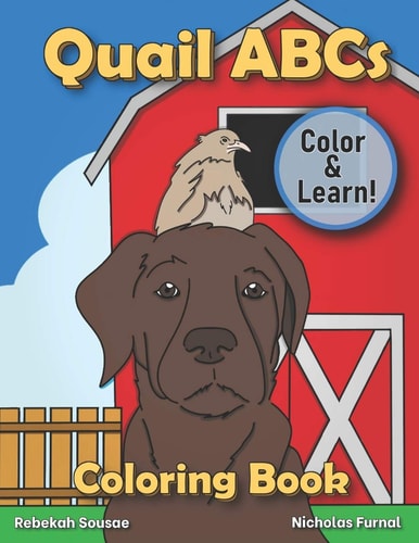 Quail ABCs Coloring Book Color and Learn