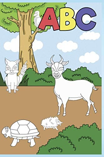 ABC ABC Alphabet Coloring Book For Kids Preschool 6x9 Inch