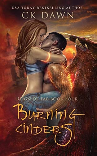 Burning Cinders A Paranormal Dystopian Romance
