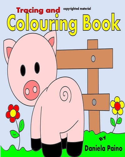 Colouring Book Tracing and Colouring Book