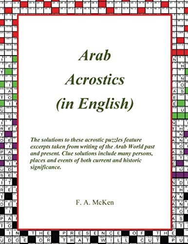 Arab Acrostics (in English)