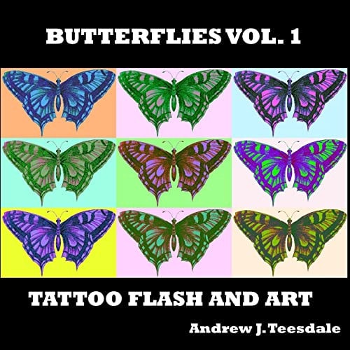 Butterflies Vol. 1 Tattoo Flash and Art