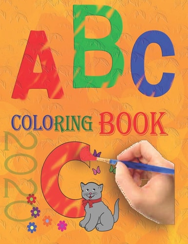 ABC Coloring Book 2020 Black&white Alphabet Coloring Book for Kids Ages 2-4. Toddler ABC Coloring Book. Matching Words to Pictures. Free Painting