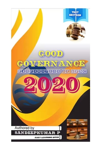 Good Governance Book Used for Mains