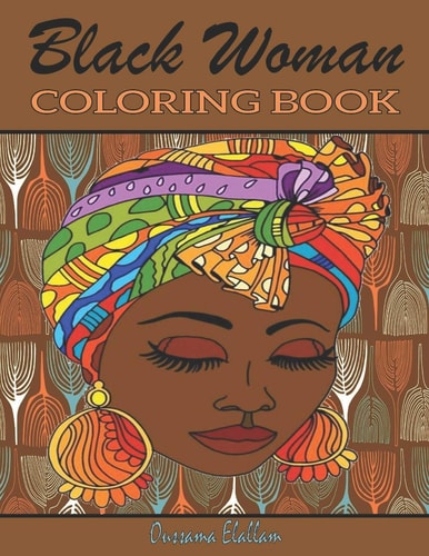 Black Woman Coloring Book Funny Black Wife Coloring Book, African Woman Designs, Beauty Queens Gorgeous Black Women African American Afro Dreads