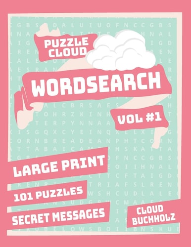 Puzzle Cloud Word Search Vol 1 (Large Print)