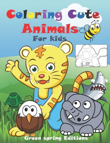Coloring Cute Animals For Kids