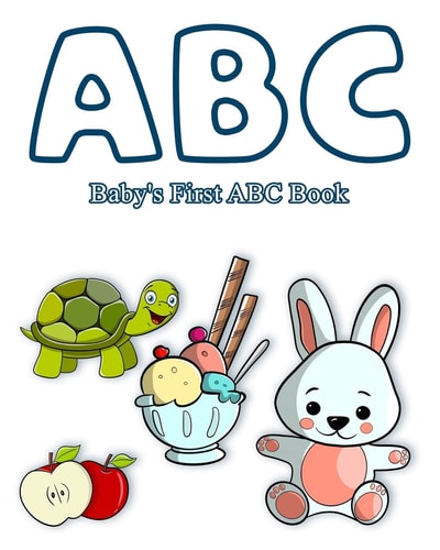 Baby's First ABC Book Baby's First ABC Book, Baby Shower Coloring Book, Baby First Alphabet Book, Baby Shower Activity