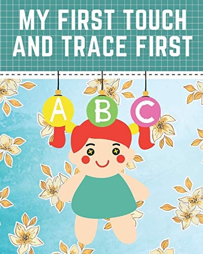 My First Touch and Trace First ABC Trace ABC Activity Book Fok Kids, Toddler, Children