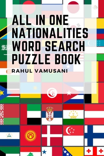 All In One Nationalities Word Search Puzzle Book