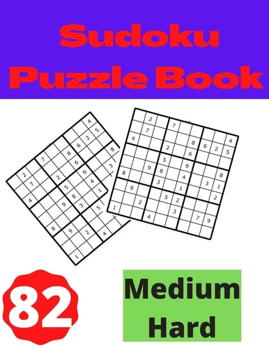 Sudoku Puzzle Book Medium Hard Best Puzzles Not Too Easy Or Not Too Hard. Easy To Medium Sudoku Puzzles.
