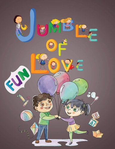 Jumble of Love Jumble Word Puzzle Books, Word Puzzle Game, Word Scramble Puzzle Book.To Improve Spelling, Vocabulary, Fun Learning, Entertain Your Brain And Relaxation.