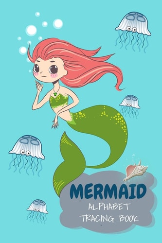 Mermaid Alphabet Tracing Book