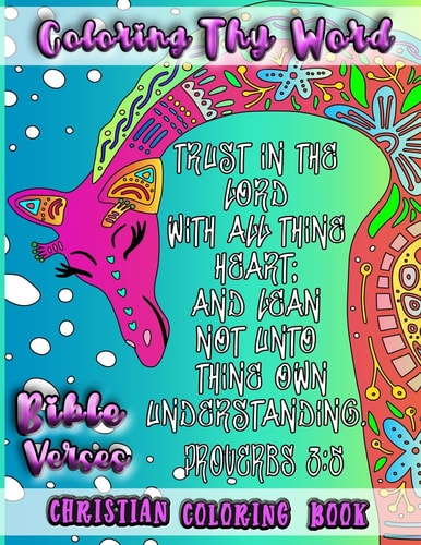 Coloring Thy Word Bible Verses Christian Coloring Book Easy & Simple Bible Scripture Coloring Pages For Young and Old