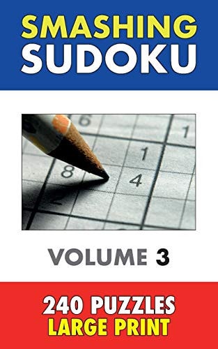 Smashing Sudoku 3 240 Sudoku Puzzles - Large Print