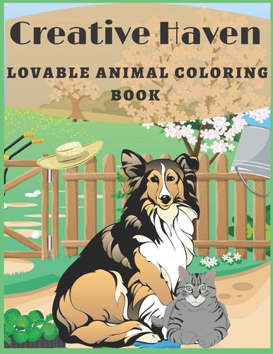 Creative Haven Lovable Animal Coloring Book Creative Haven Lovable Cats and Dogs Coloring Book