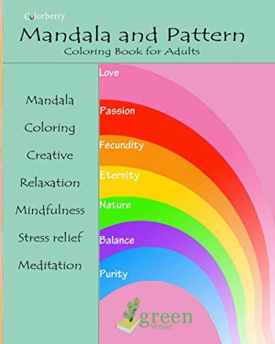 Mandala and Pattern Coloring Book for Adults Unique Stress Relieving and Relaxing Designs