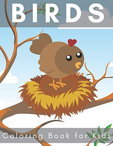 Birds Coloring Book for Kids. Fantastic Drawings for Children of All Ages!