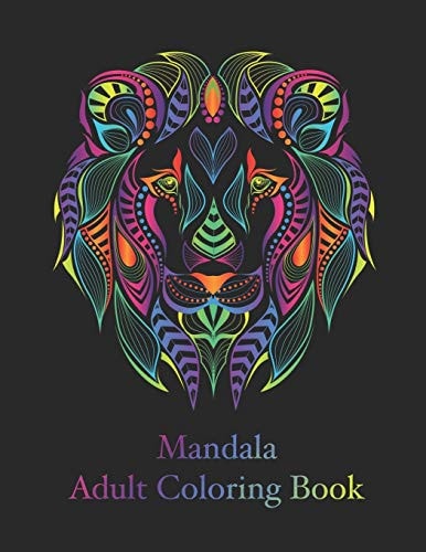 Mandala Adult Coloring Book Coloring with 50 Adult Detailed Mandalas Relaxation