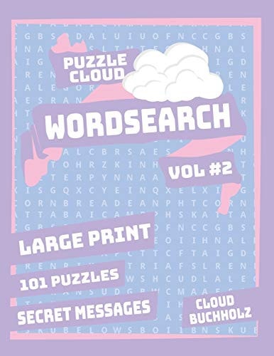 Puzzle Cloud Word Search Vol 2 (Large Print)
