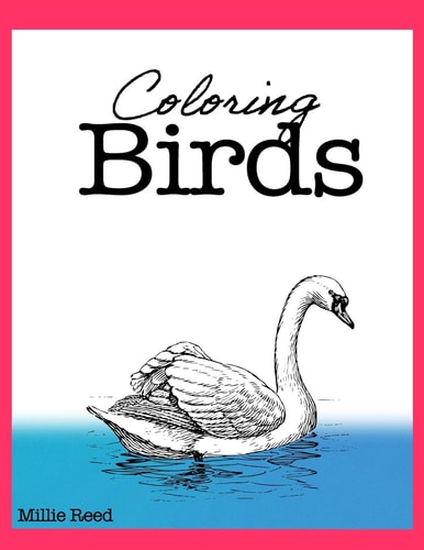 Coloring Birds 50 Pages of The Best Birds Coloring Book for Adults. Full of the Best Species.