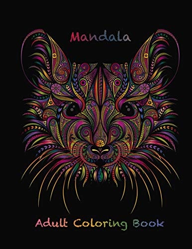 Mandala Adult Coloring Book Coloring Book for Adults with 50 Mandalas for Stress Relief and Good Mood