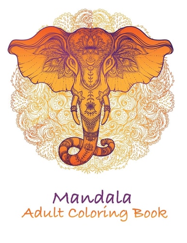 Mandala Adult Coloring Book Coloring with 50 Adult Mandalas Pets Relaxation