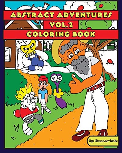 Abstract Adventures Vol 2 An Artist Coloring Book