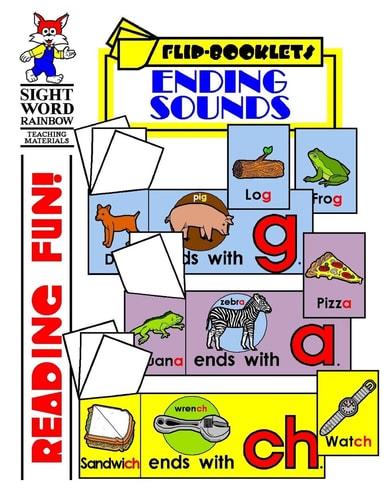 Ending Sounds Flip Booklets