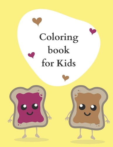 Coloring Book for Kids 50 Coloring Pages, Gift for Kids, Ages 3, 4, 5, Multi