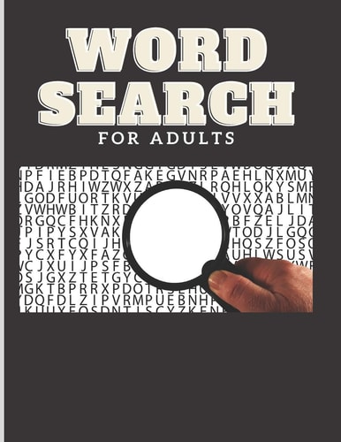 Word Search For Adults Easy To Intermediate Word Search Difficulty Level Adult Word Search Puzzles With Solutions 8.5x11 Inches 125 Pages