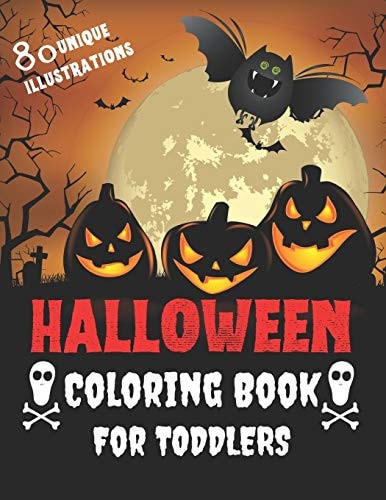 Halloween Coloring Book For Toddlers Big Coloring Pages For Creative Children
