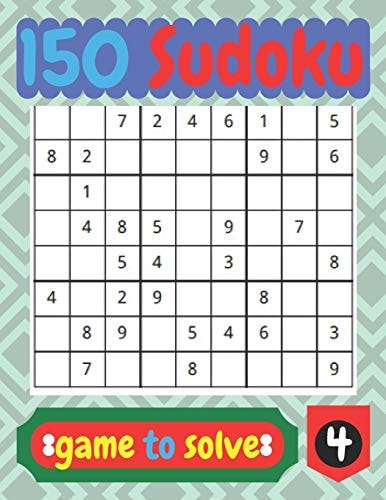 150 Sudoko Game to Solve Mind Games to Play.