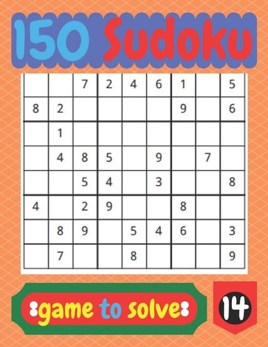 150 Sudoku Game to Solve Play Game