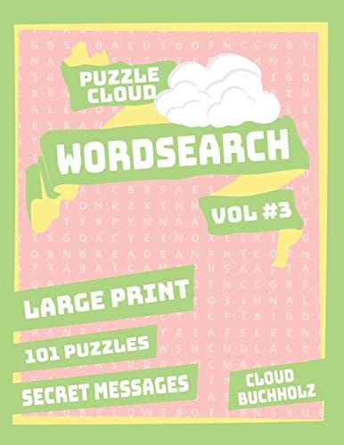 Puzzle Cloud Word Search Vol 3 (Large Print)