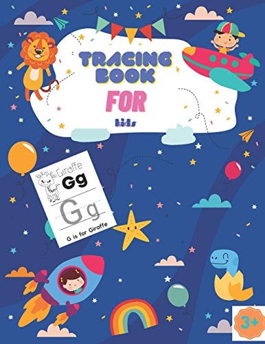Tracing Book for Kids Essential Alphabet Writing Practice for Preschool and Kindergarten - 100 Pages - For Children Ages 3 and Up
