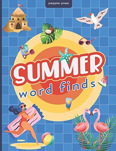 Summer Word Finds A Cute Boredom-Buster Word Search Book for Teens and Adults