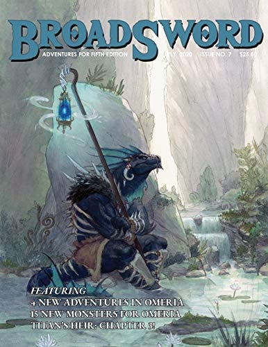 BroadSword Monthly #7 Adventures for Fifth Edition