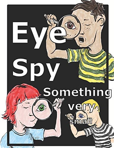 Eye Spy Something Very Small Coloring Book
