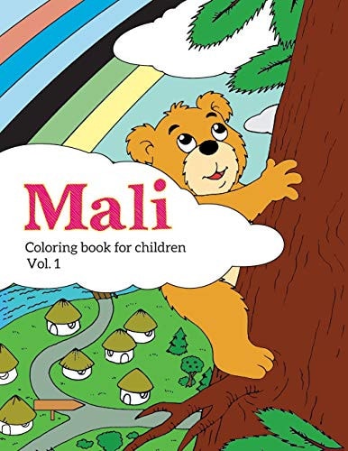 Mali Coloring Book for Children // Malbuch Für Kinder