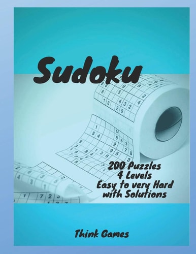 Sudoku Sudoku, 200 Puzzles, 4levels, Easy to Very Hard