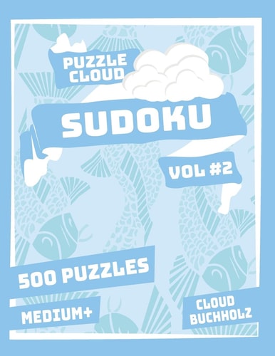 Puzzle Cloud Sudoku Vol 2 (500 Puzzles, Medium+)