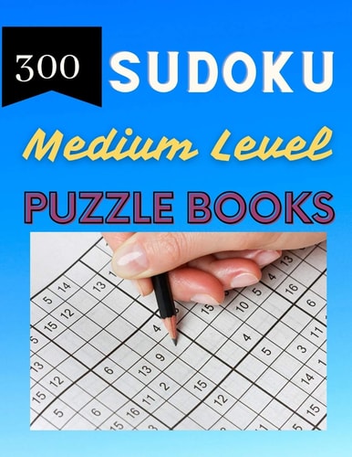 Sudoku Medium Level Puzzle Books Sudoku Puzzle Books For Kids And Adults