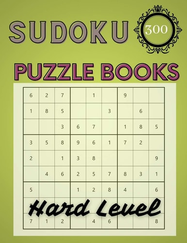 Sudoku Puzzle Books Hard Level Sudoku Puzzle Books For Kids And Adults