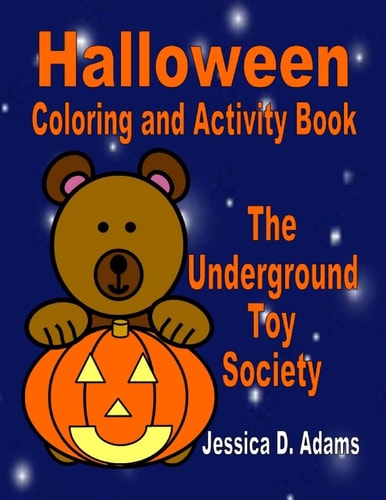 Halloween Coloring and Activity Book The Underground Toy Society