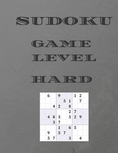 Sudoku Game Level Hard 160 Hard Sudoku Puzzles