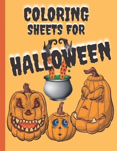 Coloring Sheet For Halloween Happy Halloween: Scary Colouring Fun For Adults And All! (Mandala & Halloween)